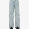 Mid Rise Wide Leg Jeans