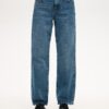 Mid Rise Wide Leg Jeans