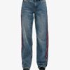 Mid Rise Wide Leg Jeans