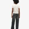 Mid Rise Wide Leg Jeans