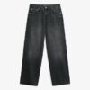 Mid Rise Wide Leg Jeans