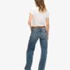 Mid Rise Wide Leg Jeans