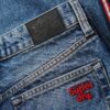 Mid Rise Wide Leg Jeans
