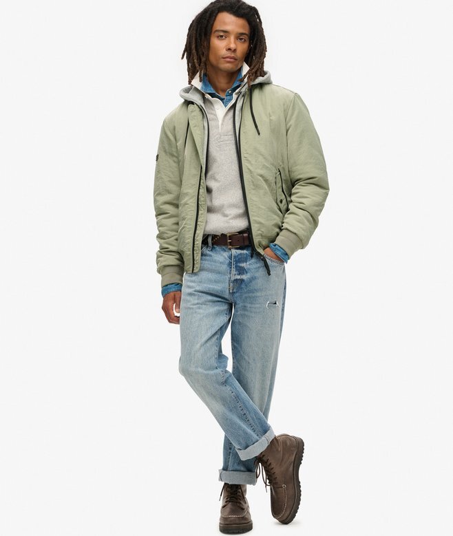 Military Hooded Ma1 Jacket Military Hooded Ma1 Jacket