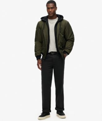 Military Hooded Ma1 Jacket