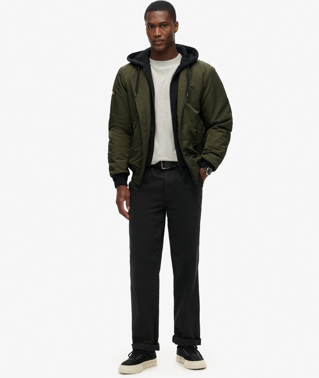 Military Hooded Ma1 Jacket Military Hooded Ma1 Jacket