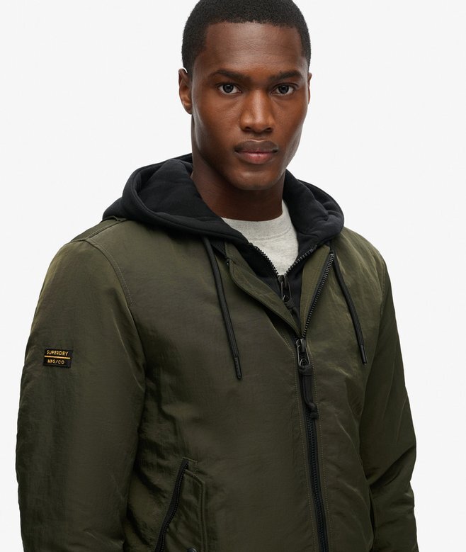 Military Hooded Ma1 Jacket Military Hooded Ma1 Jacket