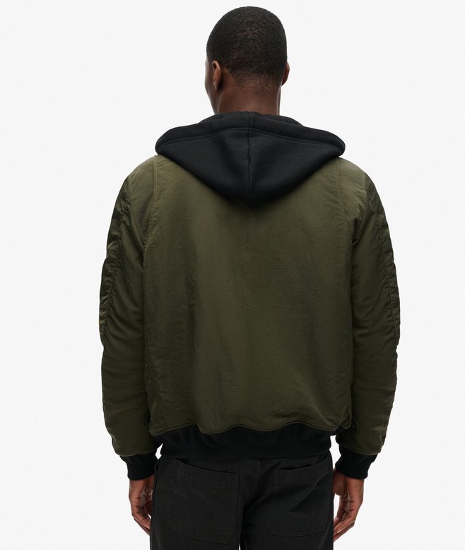 Military Hooded Ma1 Jacket Military Hooded Ma1 Jacket