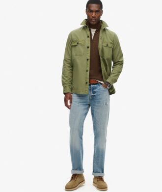 Military Long Sleeve Overshirt