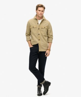 Military Long Sleeve Overshirt