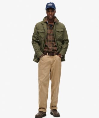 Military M65 Embroidered Lightweight Jacket