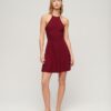 Mini Jersey Fit-And-Flare Dress