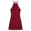 Mini Jersey Fit-And-Flare Dress