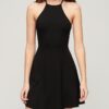 Mini Jersey Fit-And-Flare Dress