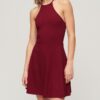 Mini Jersey Fit-And-Flare Dress