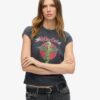 Motley Crue X Superdry Cap Sleeve T-Shirt