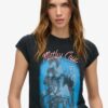 Motley Crue X Superdry Cap Sleeve T-Shirt