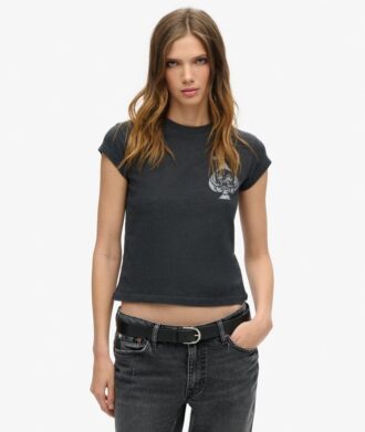 MotöRhead X Superdry Cap Sleeve Band T-Shirt