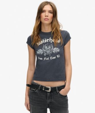 MotöRhead X Superdry Cap Sleeve Band T-Shirt