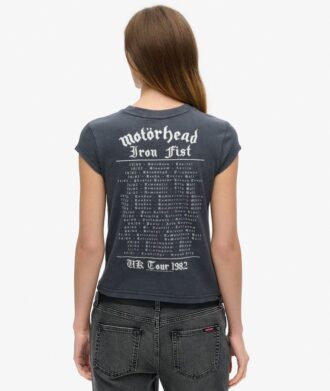 MotöRhead X Superdry Cap Sleeve Band T-Shirt