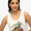 Neo Trad Tattoo Scoop Neck Tank Top
