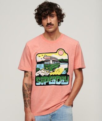 Neon Travel Graphic Loose T-Shirt