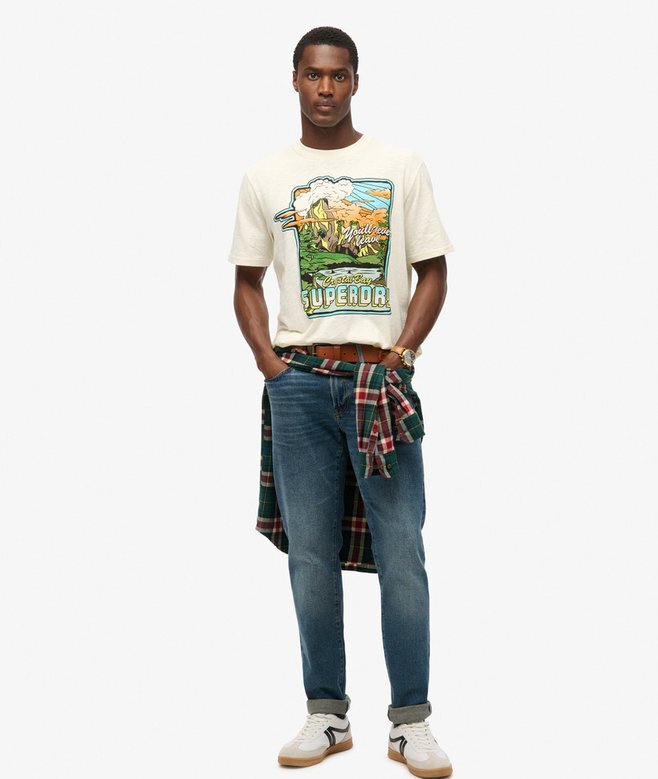 Neon Travel Graphic Loose T-Shirt Neon Travel Graphic Loose T-Shirt
