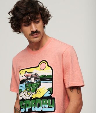 Neon Travel Graphic Loose T-Shirt