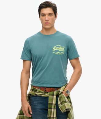 Neon Vintage Logo T-Shirt