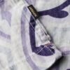 Open Collar Printed Linen Shirt