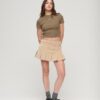Organic Cotton Embroidered Cropped T-Shirt