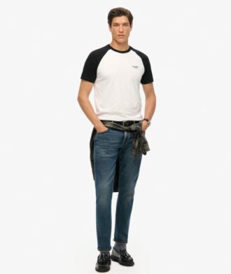 Organic Cotton Essential Logo Baseball T-Shirt