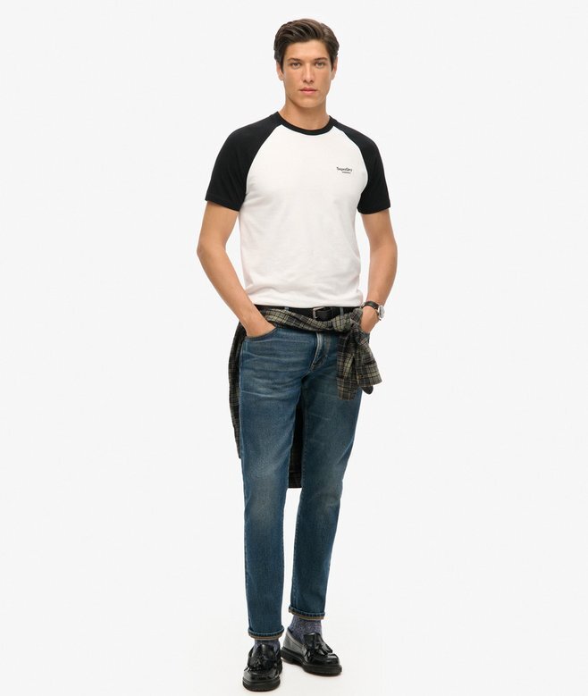 Organic Cotton Essential Logo Baseball T-Shirt Organic Cotton Essential Logo Baseball T-Shirt