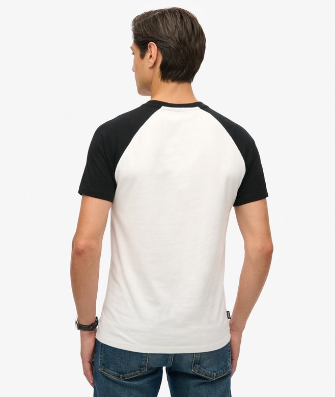 Organic Cotton Essential Logo Baseball T-Shirt Organic Cotton Essential Logo Baseball T-Shirt