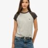 Organic Cotton Essential Logo Raglan T-Shirt