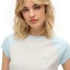 Organic Cotton Essential Logo Raglan T-Shirt