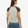 Organic Cotton Essential Logo Raglan T-Shirt