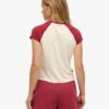 Organic Cotton Essential Logo Raglan T-Shirt