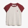 Organic Cotton Essential Logo Raglan T-Shirt