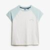 Organic Cotton Essential Logo Raglan T-Shirt