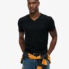 Organic Cotton Essential Logo V Neck T-Shirt Organic Cotton Essential Logo V Neck T-Shirt