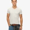 Organic Cotton Essential Logo V Neck T-Shirt Organic Cotton Essential Logo V Neck T-Shirt