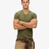 Organic Cotton Essential Logo V Neck T-Shirt Organic Cotton Essential Logo V Neck T-Shirt