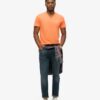 Organic Cotton Essential Logo V Neck T-Shirt