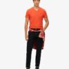 Organic Cotton Essential Logo V Neck T-Shirt
