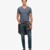 Organic Cotton Essential Logo V Neck T-Shirt Organic Cotton Essential Logo V Neck T-Shirt