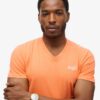 Organic Cotton Essential Logo V Neck T-Shirt
