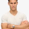 Organic Cotton Essential Logo V Neck T-Shirt Organic Cotton Essential Logo V Neck T-Shirt