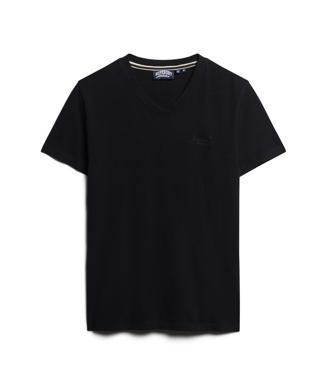 Organic Cotton Essential Logo V Neck T-Shirt Organic Cotton Essential Logo V Neck T-Shirt