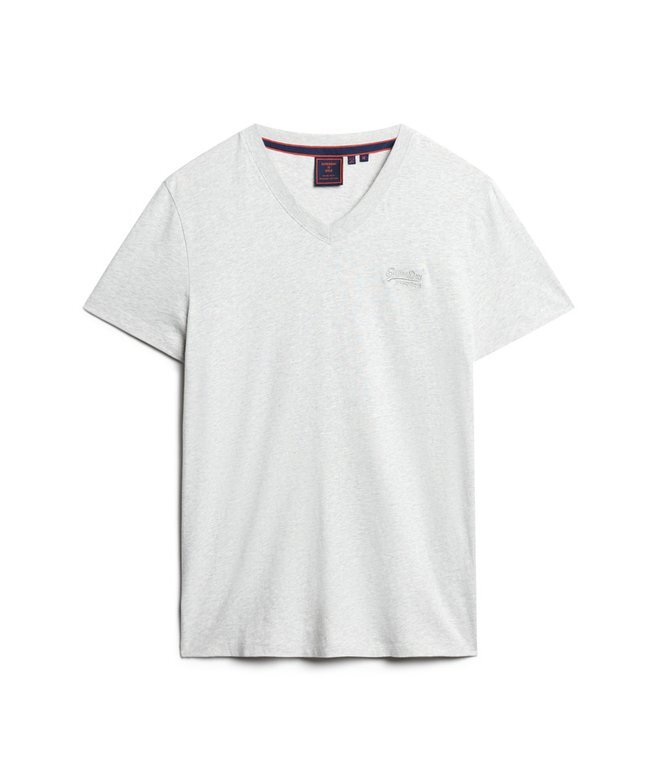 Organic Cotton Essential Logo V Neck T-Shirt Organic Cotton Essential Logo V Neck T-Shirt